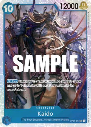 Kaido (OP04-044) - [Kingdoms of Intrigue] Foil - Trinity Hobby