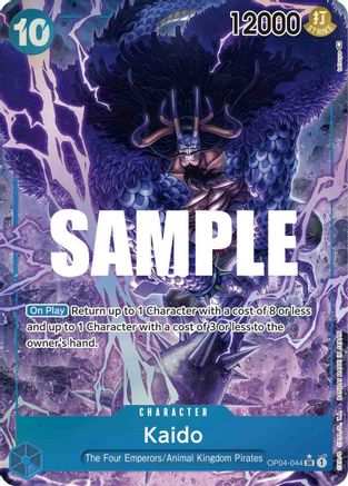 Kaido (Alternate Art) (OP04-044) - [Kingdoms of Intrigue] Foil - Trinity Hobby