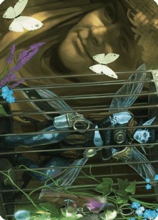 Cooped Up Art Card  (ASWOE-001) - [Art Series: Wilds of Eldraine]