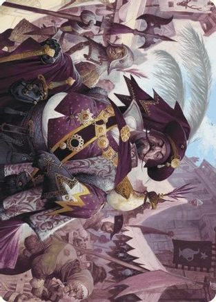 Discerning Financier Art Card  (ASWOE-002) - [Art Series: Wilds of Eldraine]