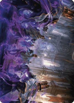 Eerie Interference Art Card  (ASWOE-004) - [Art Series: Wilds of Eldraine]