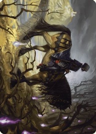 Rowan's Grim Search Art Card  (ASWOE-013) - [Art Series: Wilds of Eldraine]