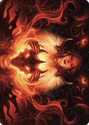 Witch's Mark Art Card  (ASWOE-021) - [Art Series: Wilds of Eldraine]
