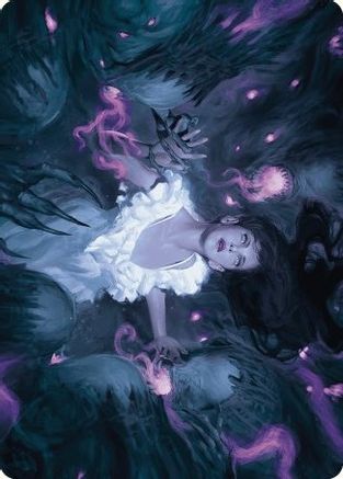 Neva, Stalked by Nightmares Art Card  (ASWOE-030) - [Art Series: Wilds of Eldraine]