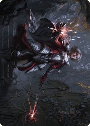 Rowan, Scion of War Art Card (31/81)  (ASWOE-031) - [Art Series: Wilds of Eldraine]