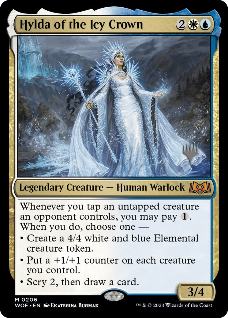 Hylda of the Icy Crown (Promo Pack) [Wilds of Eldraine Promos] - Trinity Hobby