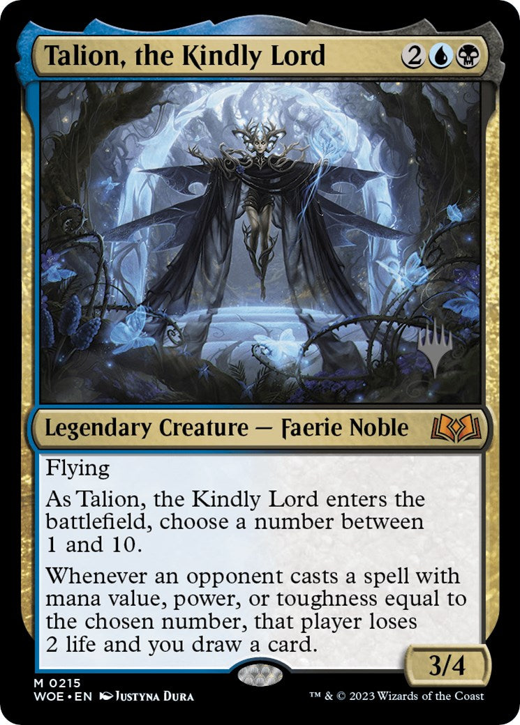 Talion, the Kindly Lord (Promo Pack) [Wilds of Eldraine Promos] - Trinity Hobby