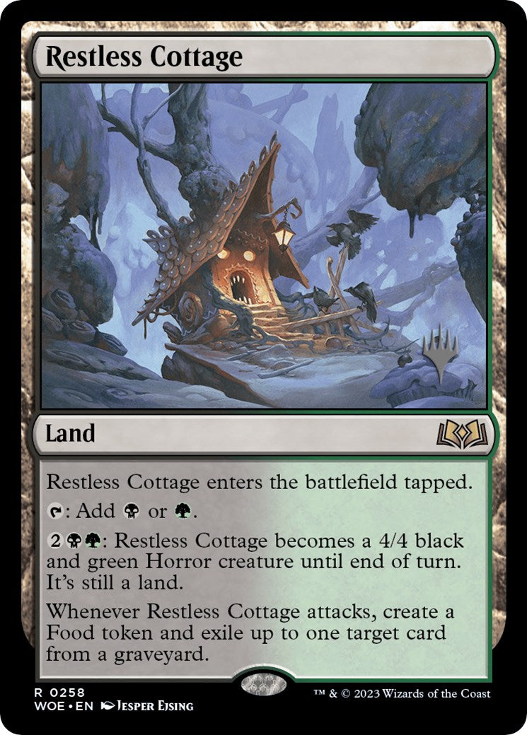 Restless Cottage (Promo Pack) [Wilds of Eldraine Promos] - Trinity Hobby