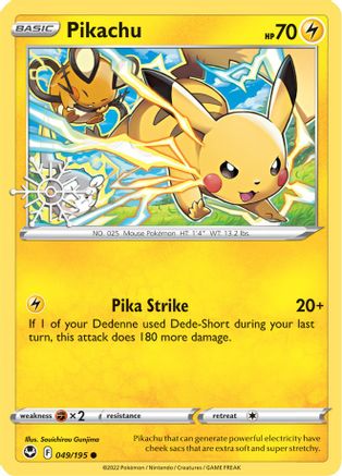 Pikachu (Holiday Calendar) - (049/195) Holofoil [Miscellaneous Cards & Products]