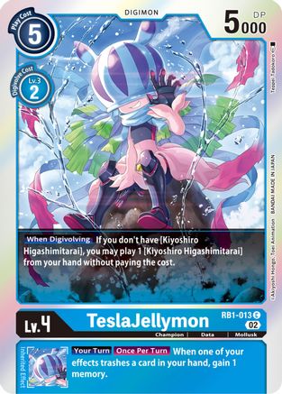 TeslaJellymon [RB1-013] [Resurgence Booster] - Trinity Hobby