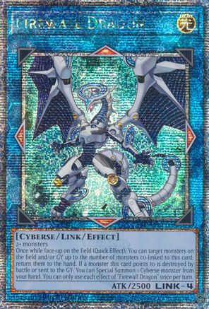 Firewall Dragon [TN23-EN008] Quarter Century Secret Rare - Trinity Hobby