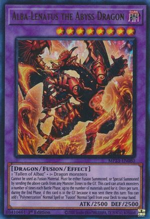 Alba-Lenatus the Abyss Dragon [MP23-EN080] Ultra Rare - Trinity Hobby