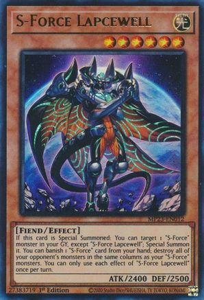 S-Force Lapcewell [MP23-EN012] Ultra Rare - Trinity Hobby