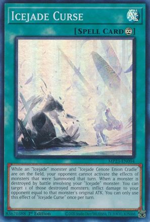 Icejade Curse [MP23-EN094] Super Rare - Trinity Hobby