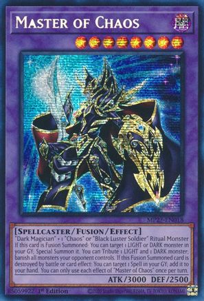 Master of Chaos [MP23-EN018] Prismatic Secret Rare - Trinity Hobby