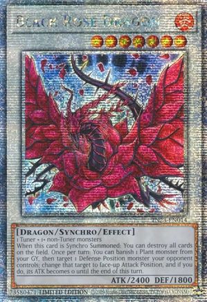 Black Rose Dragon [TN23-EN014] Quarter Century Secret Rare - Trinity Hobby