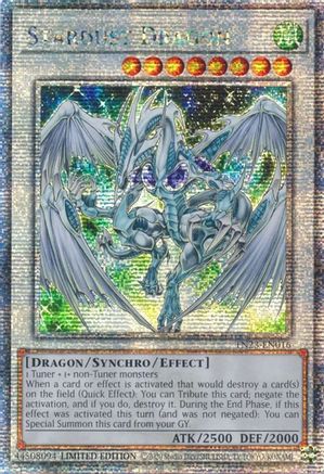 Stardust Dragon [TN23-EN016] Quarter Century Secret Rare - Trinity Hobby