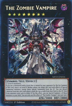The Zombie Vampire [MP23-EN024] Prismatic Secret Rare - Trinity Hobby