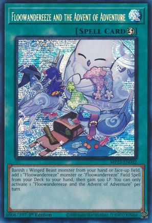 Floowandereeze and the Advent of Adventure [MP23-EN032] Prismatic Secret Rare - Trinity Hobby