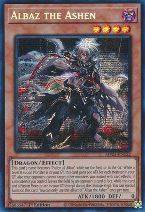 Albaz the Ashen [MP23-EN122] Prismatic Secret Rare - Trinity Hobby