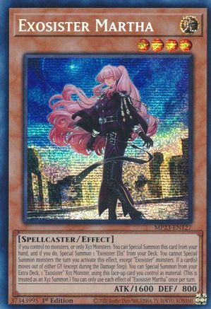 Exosister Martha [MP23-EN127] Prismatic Secret Rare - Trinity Hobby