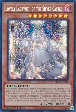 Lovely Labrynth of the Silver Castle [MP23-EN226] Prismatic Secret Rare - Trinity Hobby