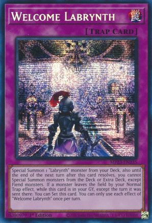 Welcome Labrynth [MP23-EN235] Prismatic Secret Rare - Trinity Hobby