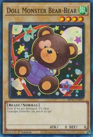 Doll Monster Bear-Bear [MP23-EN052] Super Rare - Trinity Hobby