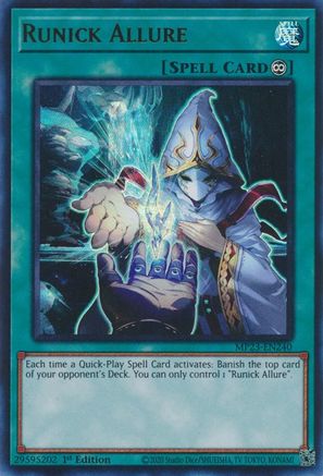 Runick Allure [MP23-EN240] Ultra Rare - Trinity Hobby