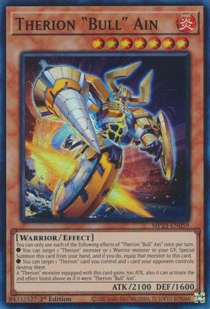 Therion "Bull" Ain [MP23-EN059] Super Rare - Trinity Hobby