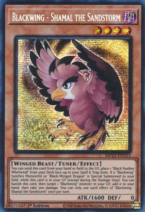 Blackwing - Shamal the Sandstorm [MP23-EN153] Prismatic Secret Rare - Trinity Hobby