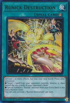 Runick Destruction [MP23-EN243] Ultra Rare - Trinity Hobby