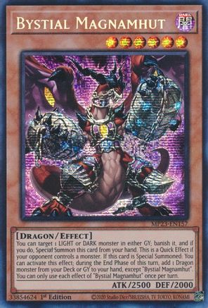 Bystial Magnamhut [MP23-EN157] Prismatic Secret Rare - Trinity Hobby