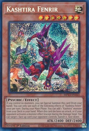 Kashtira Fenrir [MP23-EN163] Prismatic Secret Rare - Trinity Hobby