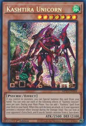 Kashtira Unicorn [MP23-EN164] Prismatic Secret Rare - Trinity Hobby