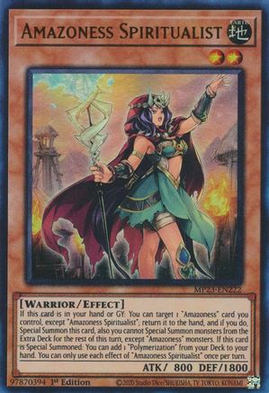 Amazoness Spiritualist [MP23-EN222] Ultra Rare - Trinity Hobby