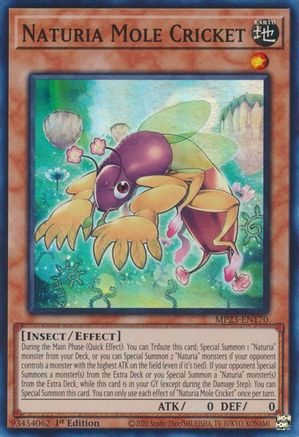 Naturia Mole Cricket [MP23-EN170] Super Rare - Trinity Hobby