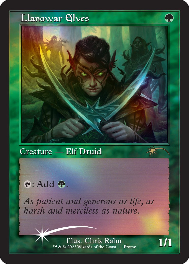 Llanowar Elves (Retro) [Media Promos] - Trinity Hobby
