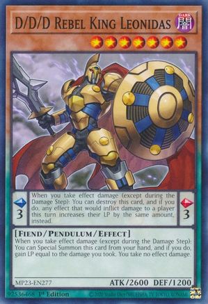 D/D/D Rebel King Leonidas [MP23-EN277] Common - Trinity Hobby