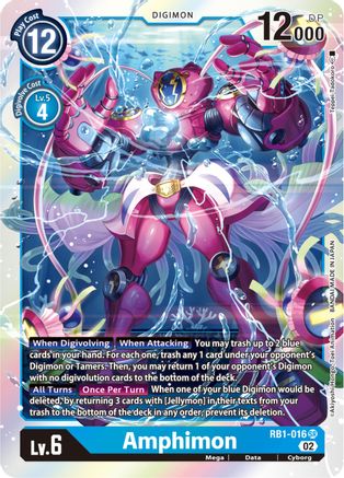 Amphimon [RB1-016] [Resurgence Booster] - Trinity Hobby