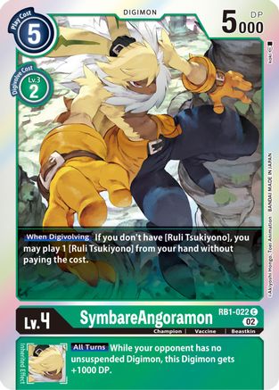 SymbareAngoramon [RB1-022] [Resurgence Booster] - Trinity Hobby