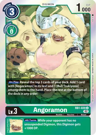 Angoramon [RB1-020] [Resurgence Booster] - Trinity Hobby