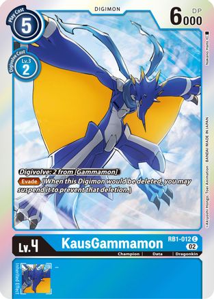 KausGammamon [RB1-012] [Resurgence Booster] - Trinity Hobby