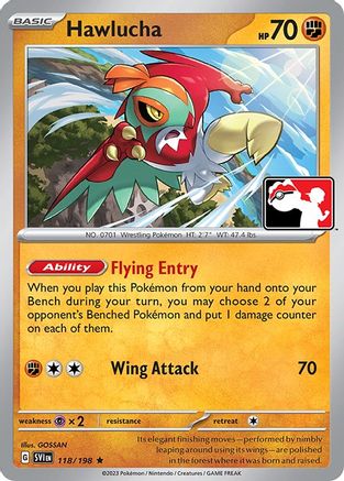 Hawlucha (118/198) [Prize Pack Series Three] - Trinity Hobby