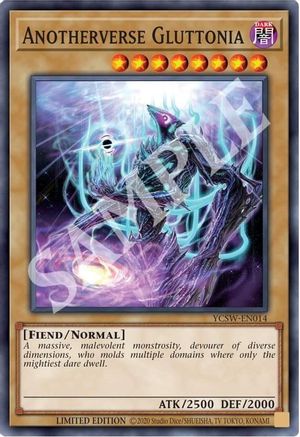Anotherverse Gluttonia [YCSW-EN014] Ultra Rare - Trinity Hobby