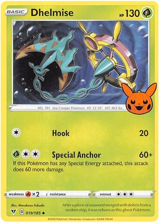 Dhelmise (019/185) [Trick or Trade 2023] - Trinity Hobby