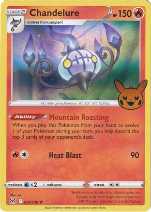 Chandelure (026/196) [Trick or Trade 2023] - Trinity Hobby