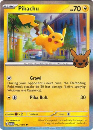 Pikachu (062/193) [Trick or Trade 2023] - Trinity Hobby