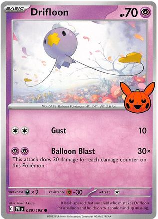 Drifloon (089/198) [Trick or Trade 2023] - Trinity Hobby