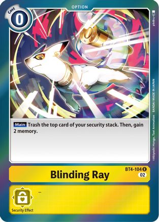 Blinding Ray [BT4-104] [Resurgence Booster] - Trinity Hobby
